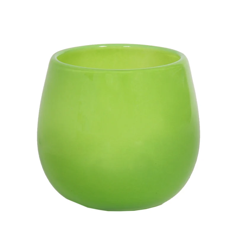Kerzenhalter Votiv Grün Höhe ca.12cm