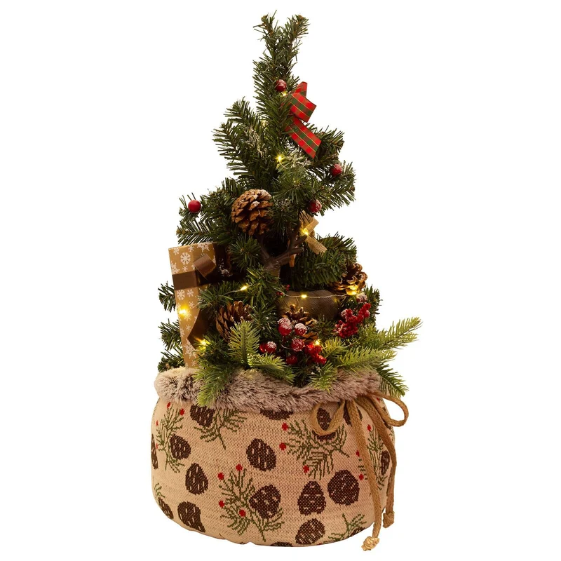 Geschenkesack 60cm mit LED + Timer