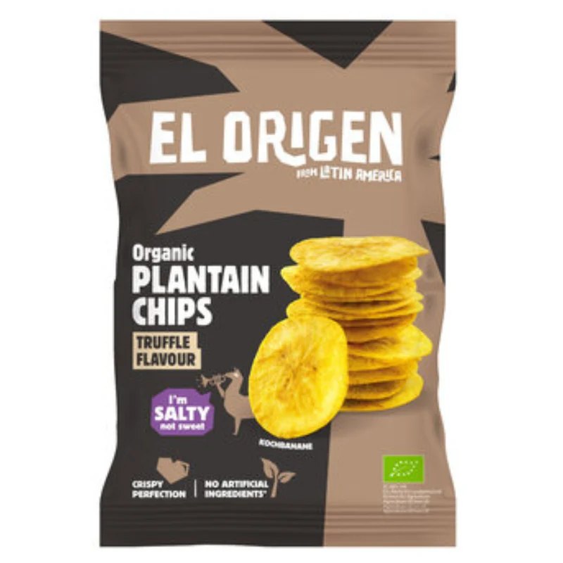Bio Kochbananen Chips mit Trüffel-Geschmack