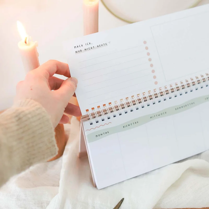Tischkalender „Auf dem Papier"