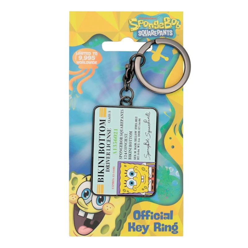 SpongeBob Schwammkopf Schlüsselanhänger Driver License Limited Edition
