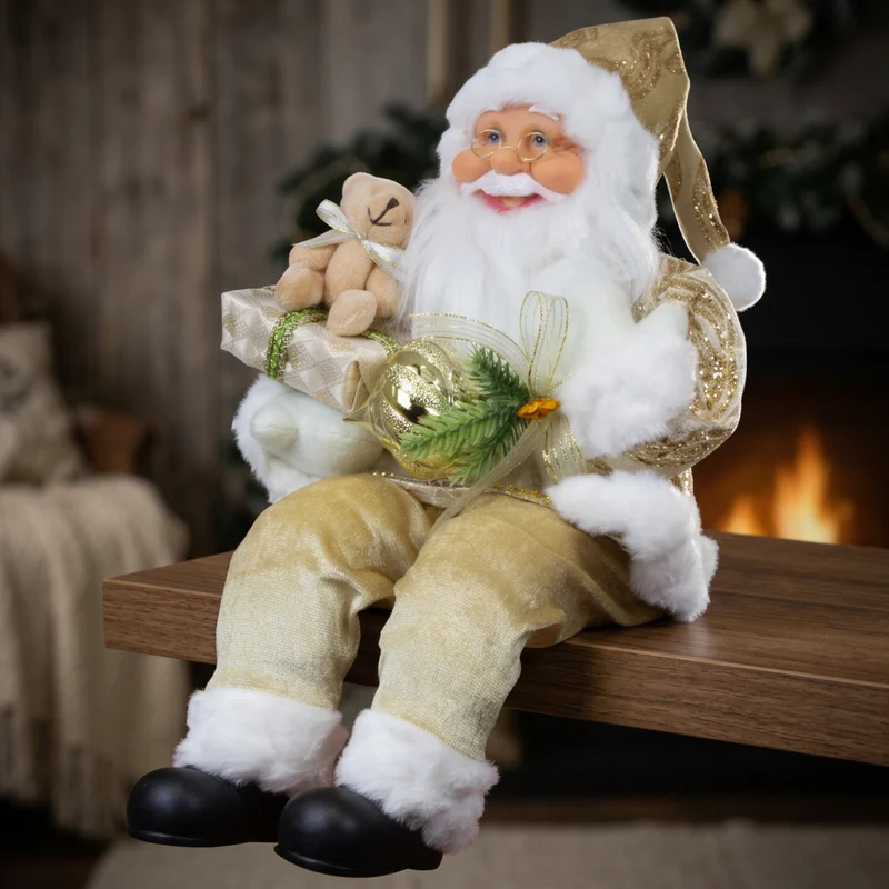Weihnachtsmann Larson 45cm Kantenhocker