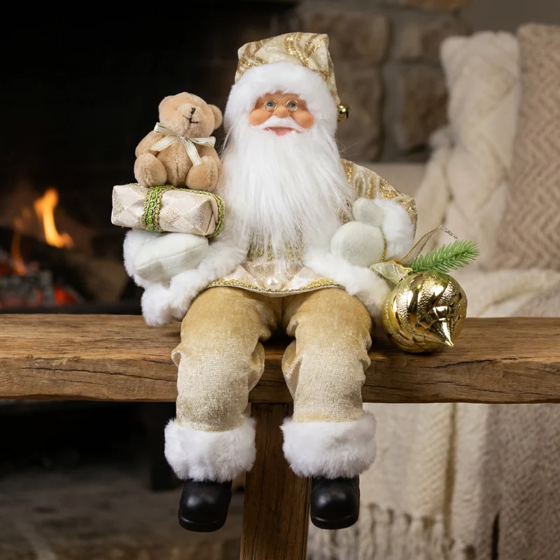 Weihnachtsmann Larson 30cm Kantenhocker