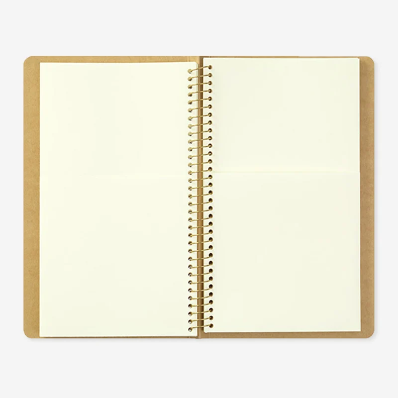 Paper Pocket A5 Slim Spiral Ring Notebook