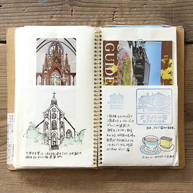 Paper Pocket A5 Slim Spiral Ring Notebook