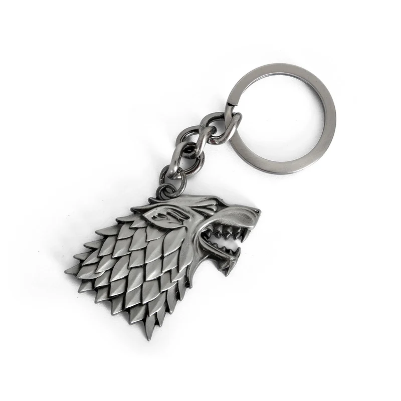 Game of Thrones - Stark Wappen Schattenwolf Schlüsselanhänger