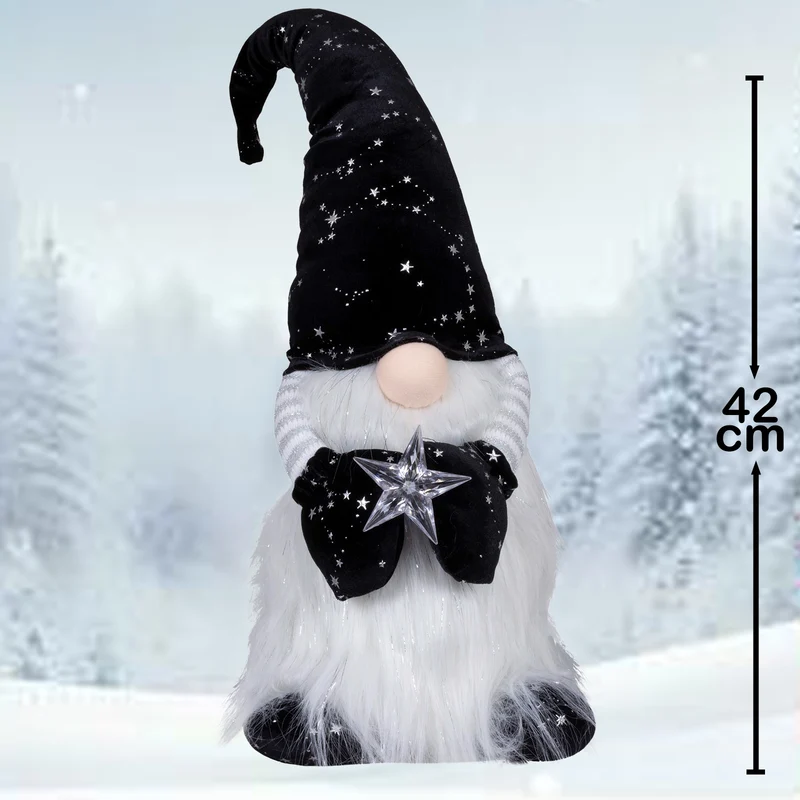 Wichtel mit LED 42cm (64cm)