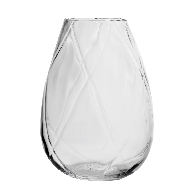 Glasvase Stone Optic Square Famous 37cm