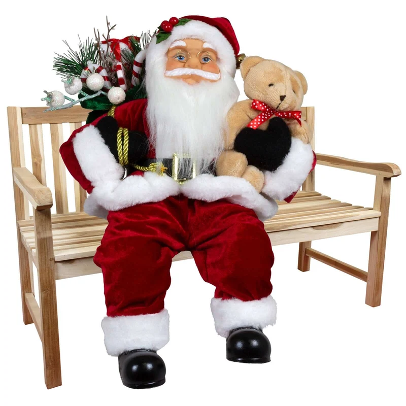 Weihnachtsmann 45cm Sander Kantenhocker