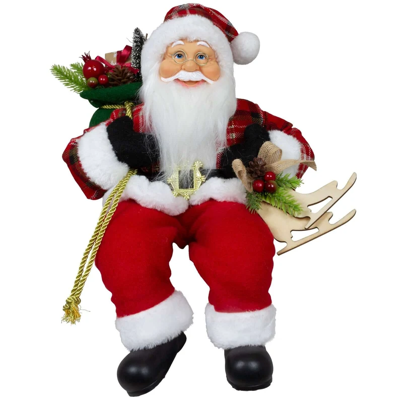 Weihnachtsmann 45cm Rasmus Kantenhocker