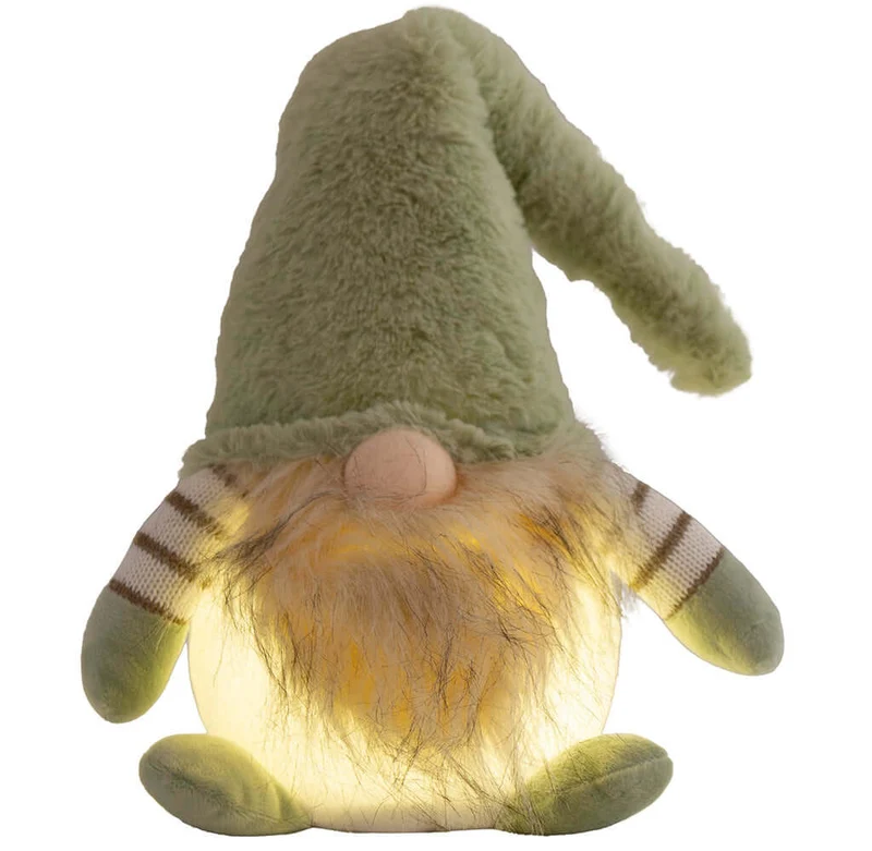 Wichtel mit LED 25cm (43cm) sitzend