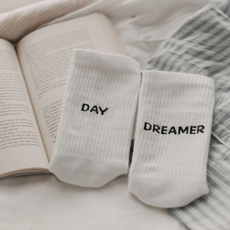 Eulenschnitt Socken Day Dreamer Größe 43-46 weiß