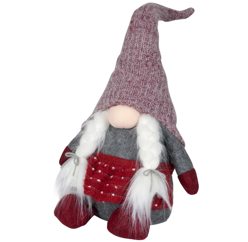 Wichtel 40cm sitzend, Pärchen, 2 Stück