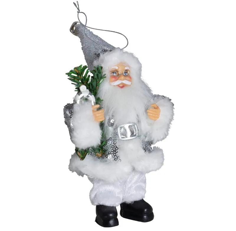 Weihnachtsmann 18cm, 4er Set, 4 Designs