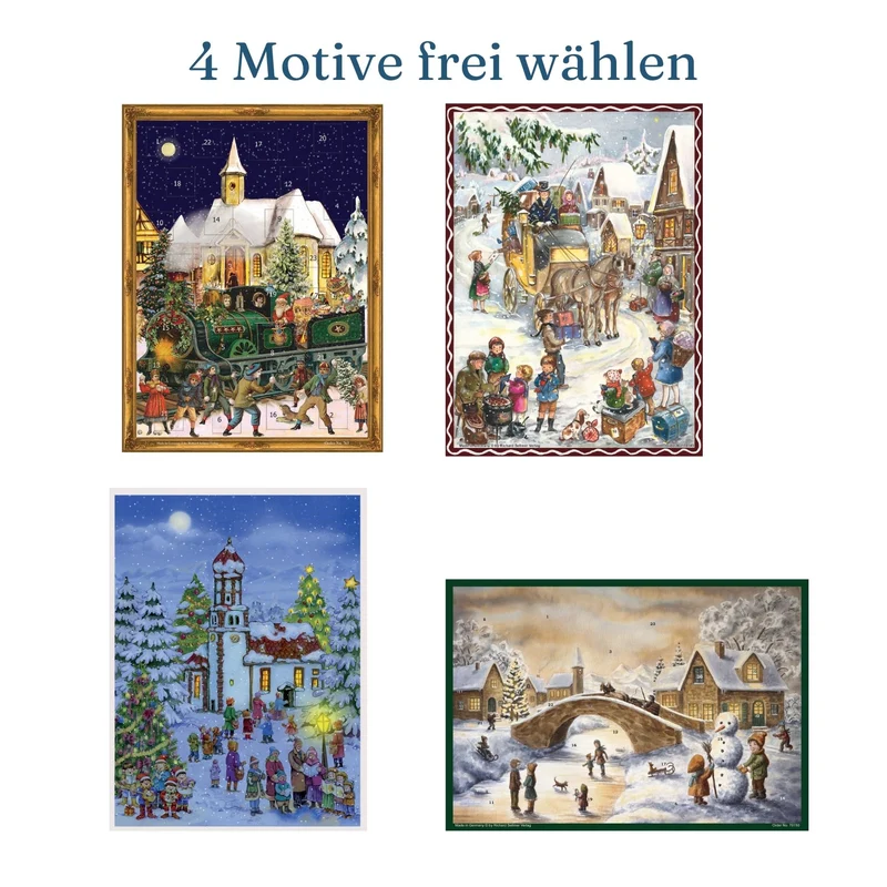 4-pack bundle A3 Advent calendar