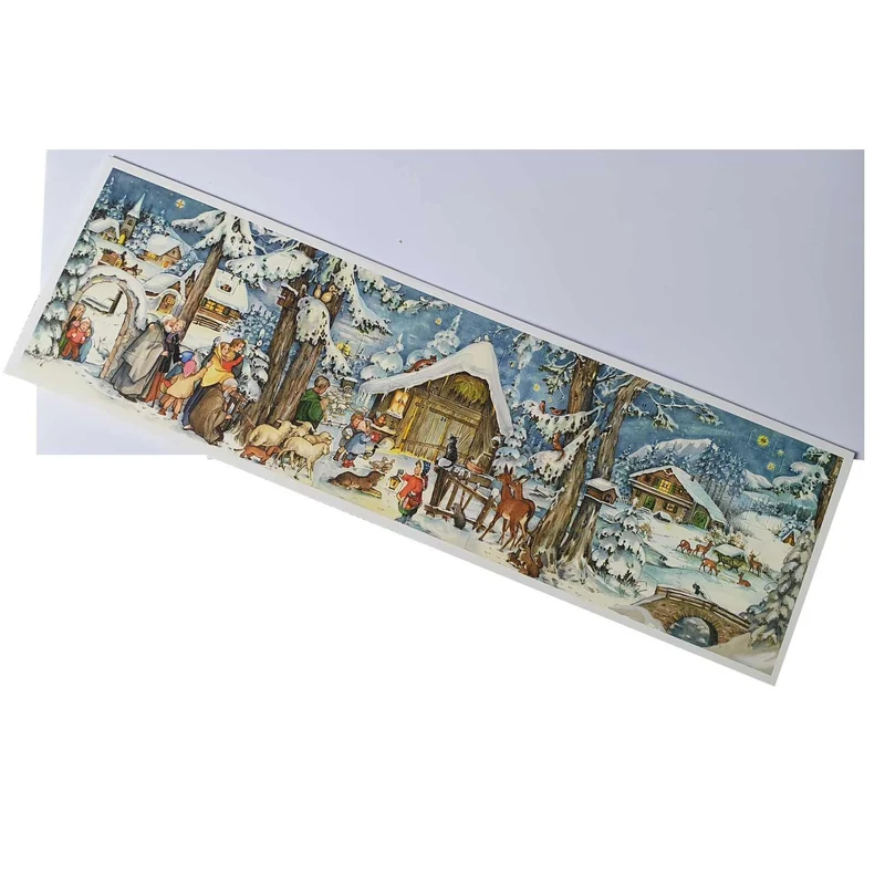Postcard Advent calendar “Christmas with the Animals”