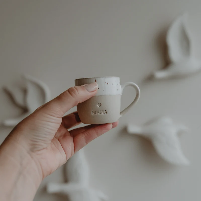 Eulenschnitt Espresso-Tasse Mama