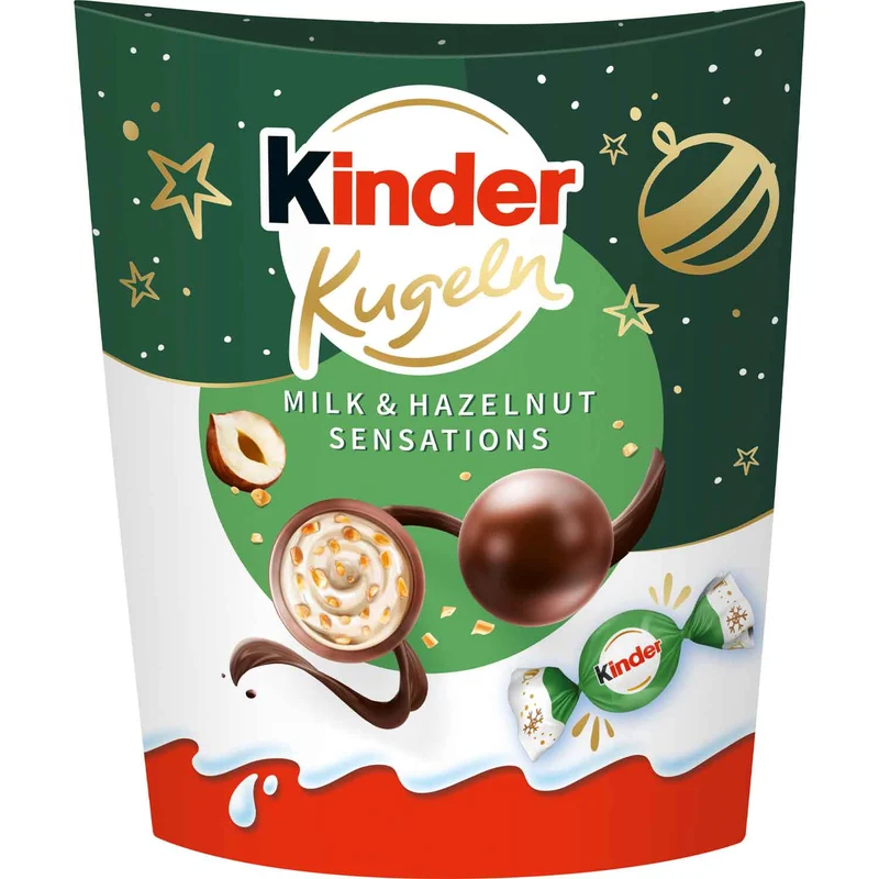 kinder Kugeln Milk & Hazelnut Sensations 90g