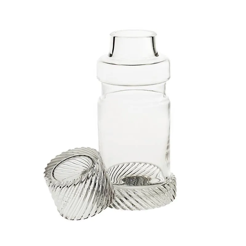 Whiskydekanter Industrial Elegance 900ml, Transparent, aus Bleikristall
