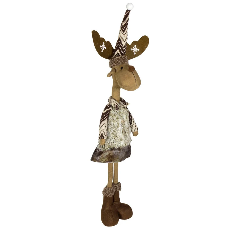 Elch 65cm stehend, Pärchen, 2 Stück