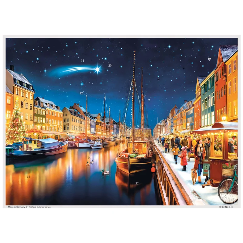 Advent calendar “Copenhagen Nyhavn”