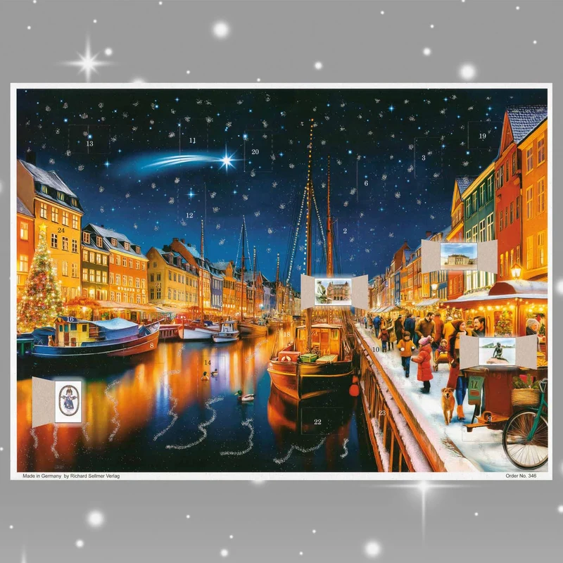 Advent calendar “Copenhagen Nyhavn”
