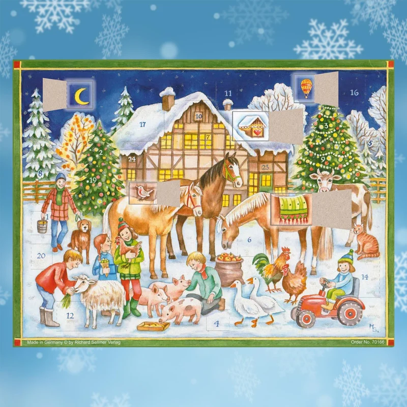 Advent calendar “Christmas with the Animals”