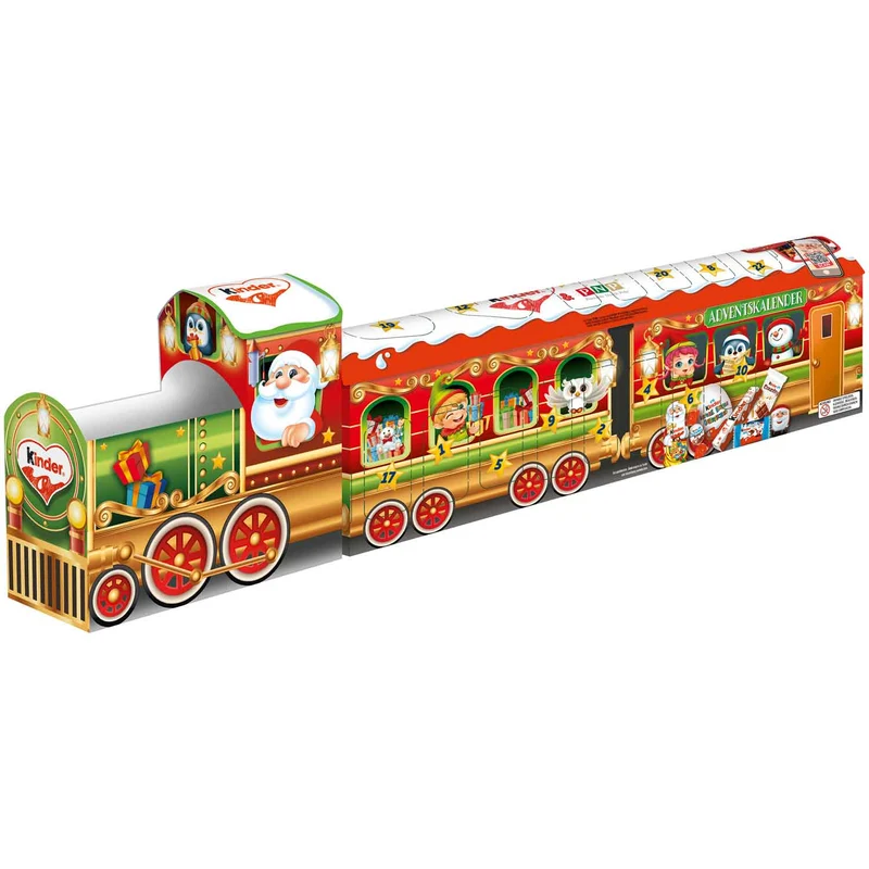 kinder Mix 3D-Zug Adventskalender 226g