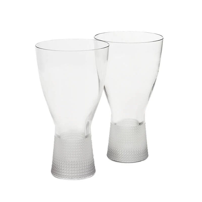 Wasserglas Fine and Divine 400ml, Transparent, aus Bleikristall