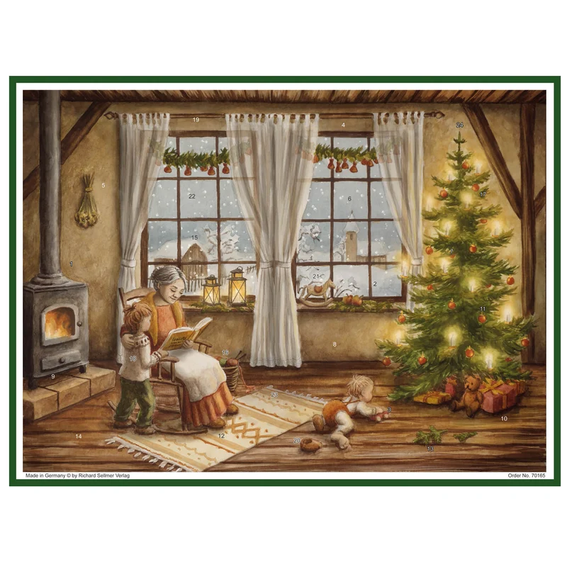 Advent calendar “Grandmother in the Good Old Living Room”