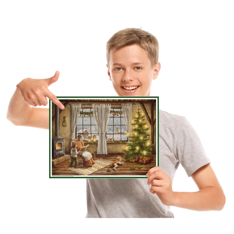 Advent calendar “Grandmother in the Good Old Living Room”