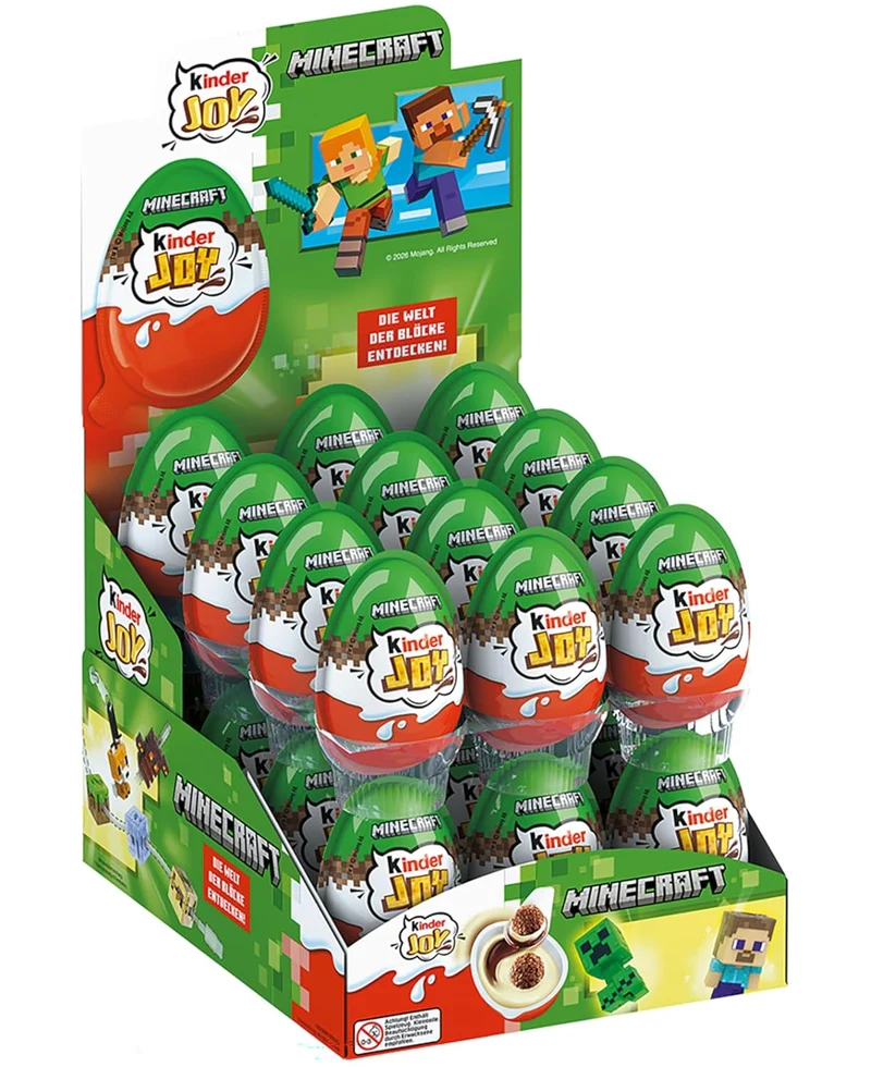 Kinder Joy 24 x 20g - Minecraft Edition