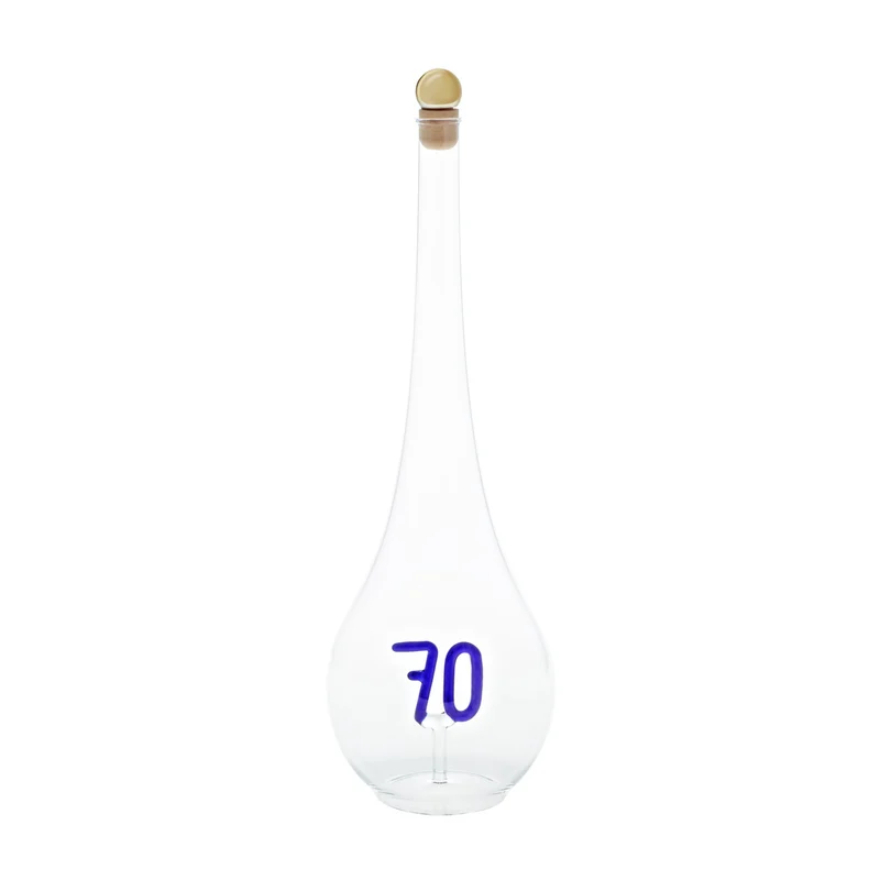 Geschenkflasche 70. Geburtstag Präsent 500ml