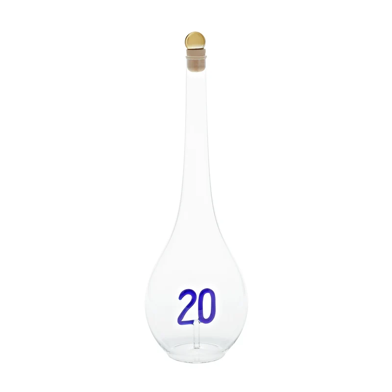 Geschenkflasche 20. Geburtstag Präsent 500ml