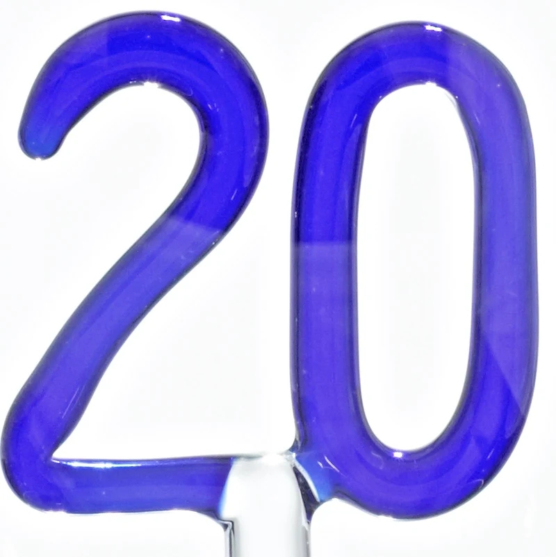 Geschenkflasche 20. Geburtstag Präsent 500ml