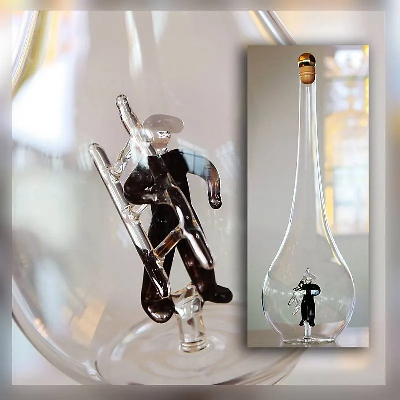 Geschenkflasche Schornsteinfeger Präsent 500ml
