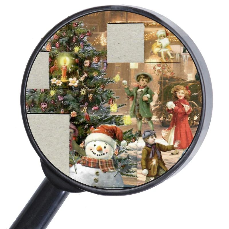 Advent calendar “Christmas Railway Station”