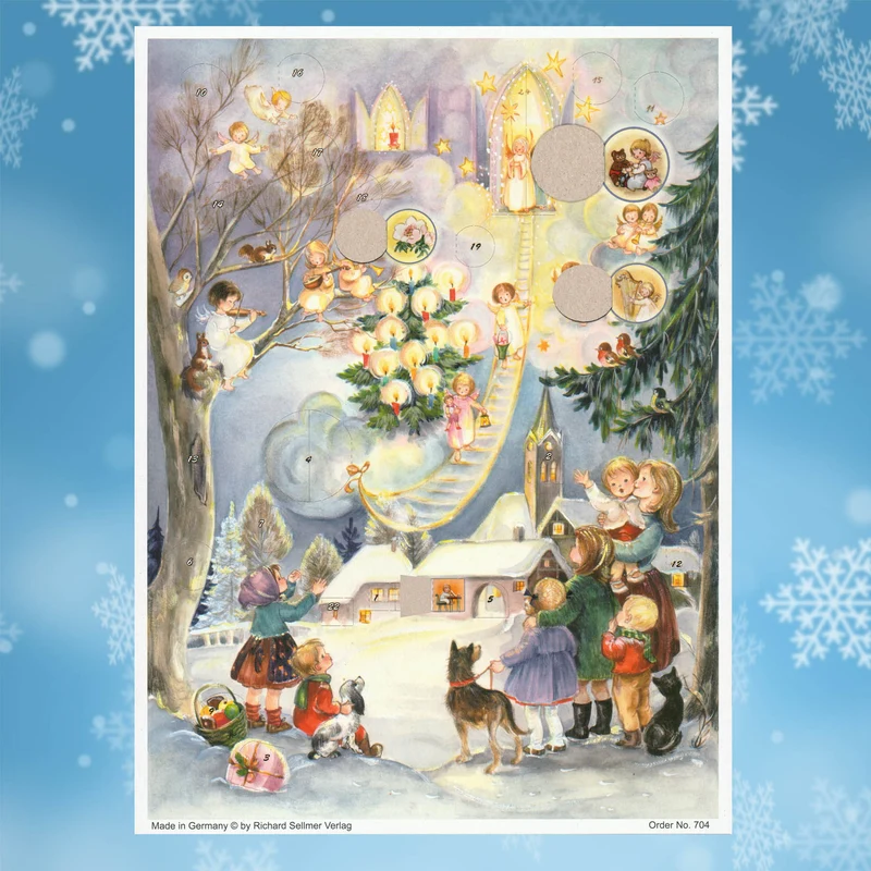 Advent calendar “Behold the Ladder to Heaven”