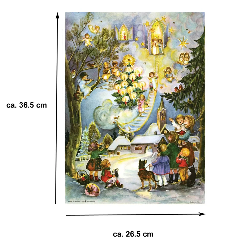 Advent calendar “Behold the Ladder to Heaven”