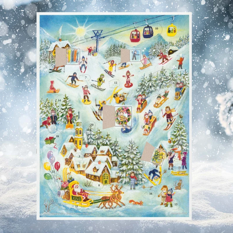 Advent calendar “Skiing Fun”