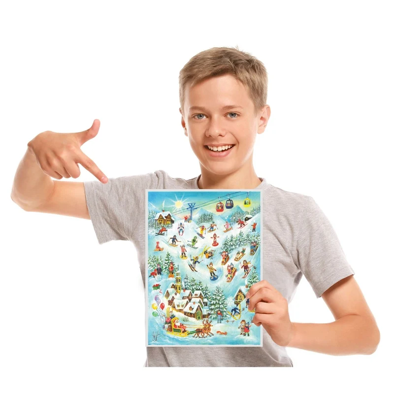 Advent calendar “Skiing Fun”