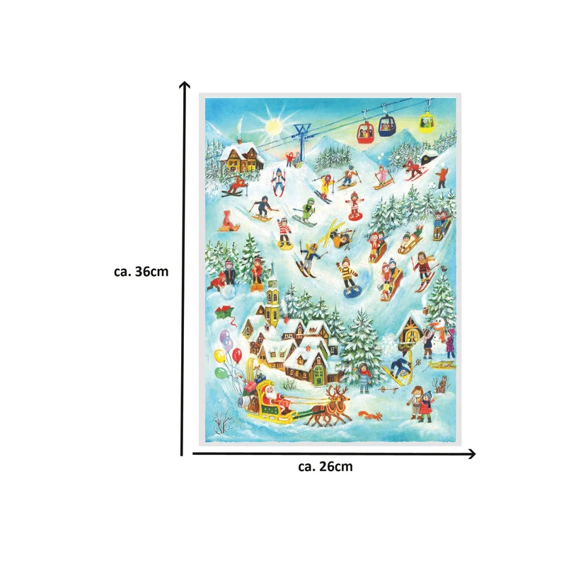 Advent calendar “Skiing Fun”
