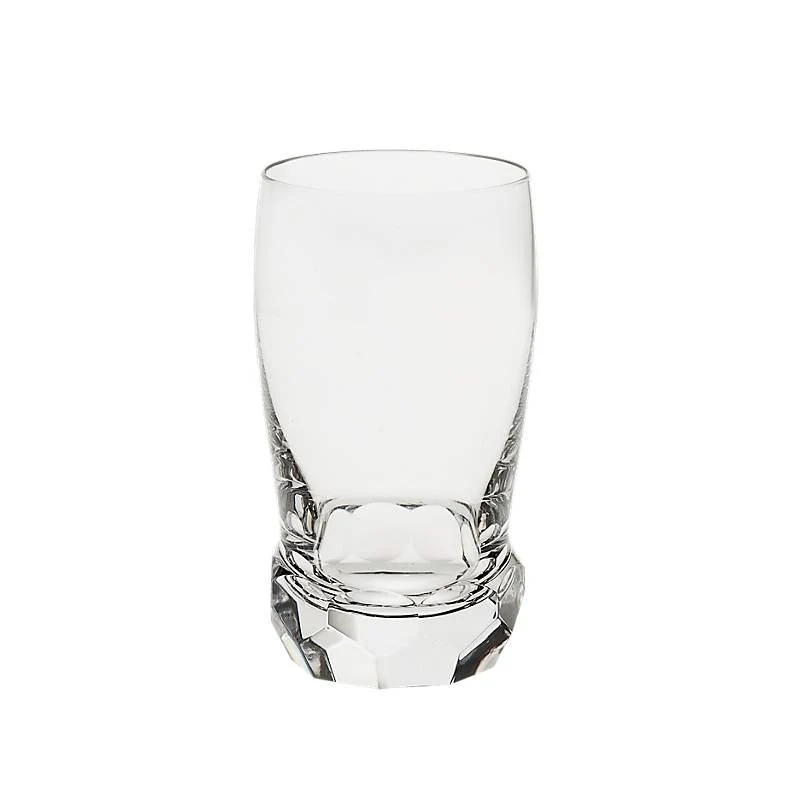 Wasserglas Diamonds Spectacle 270ml, Transparent, aus Bleikristall