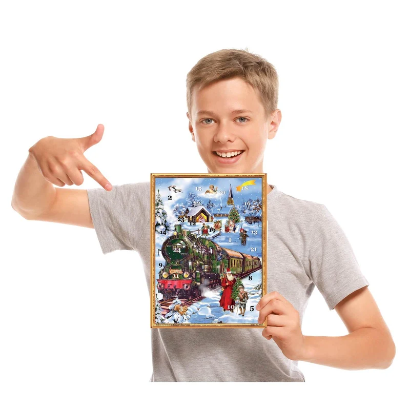 Advent calendar “Train in the Snow”