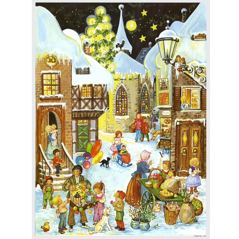 Advent calendar “We Are Going to the Market”