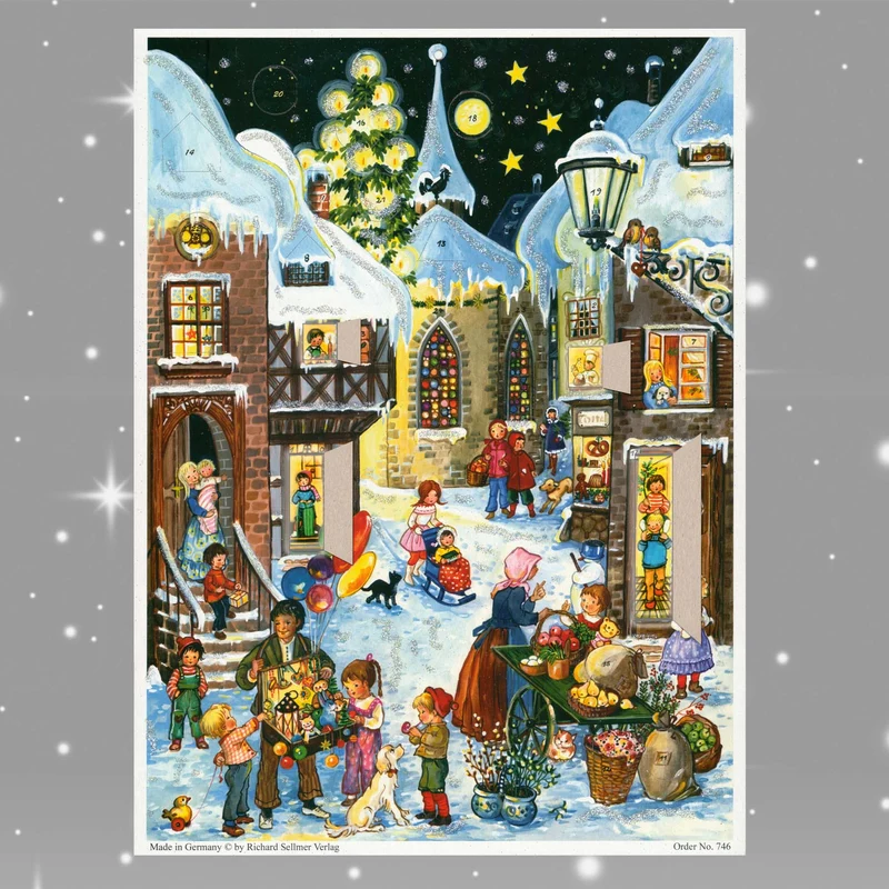 Advent calendar “We Are Going to the Market”