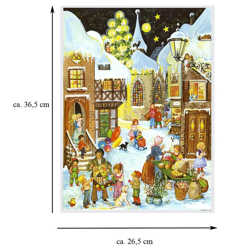 Advent calendar “We Are Going to the Market”