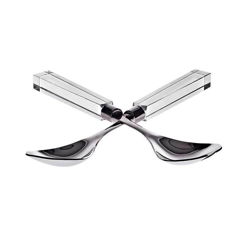 Salatbesteck klar (32cm)