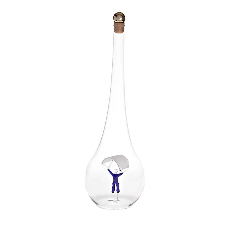 Geschenkflasche Fallschirmspringer Präsent 500ml