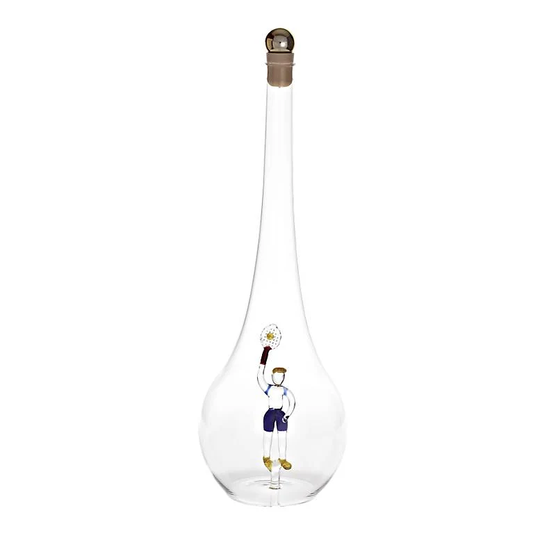 Geschenkflasche Tennisspieler Präsent 500ml